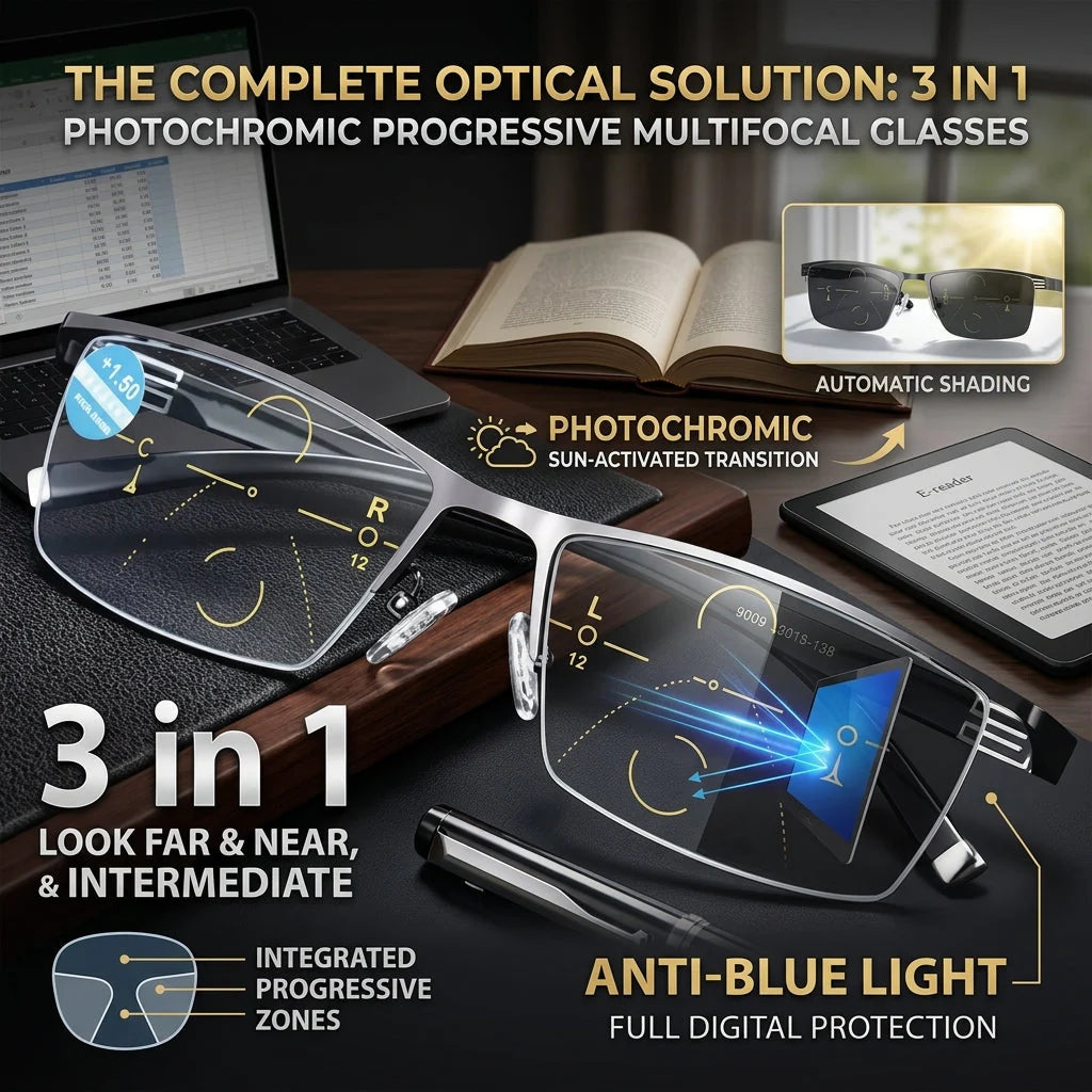Smart Reading Glasses with Automatic Focus Adjustment | Buy 1 Get 1 FREE