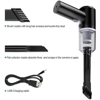 3-in-1 Air Duster & Vacuum Cleaner – Wireless & Powerful