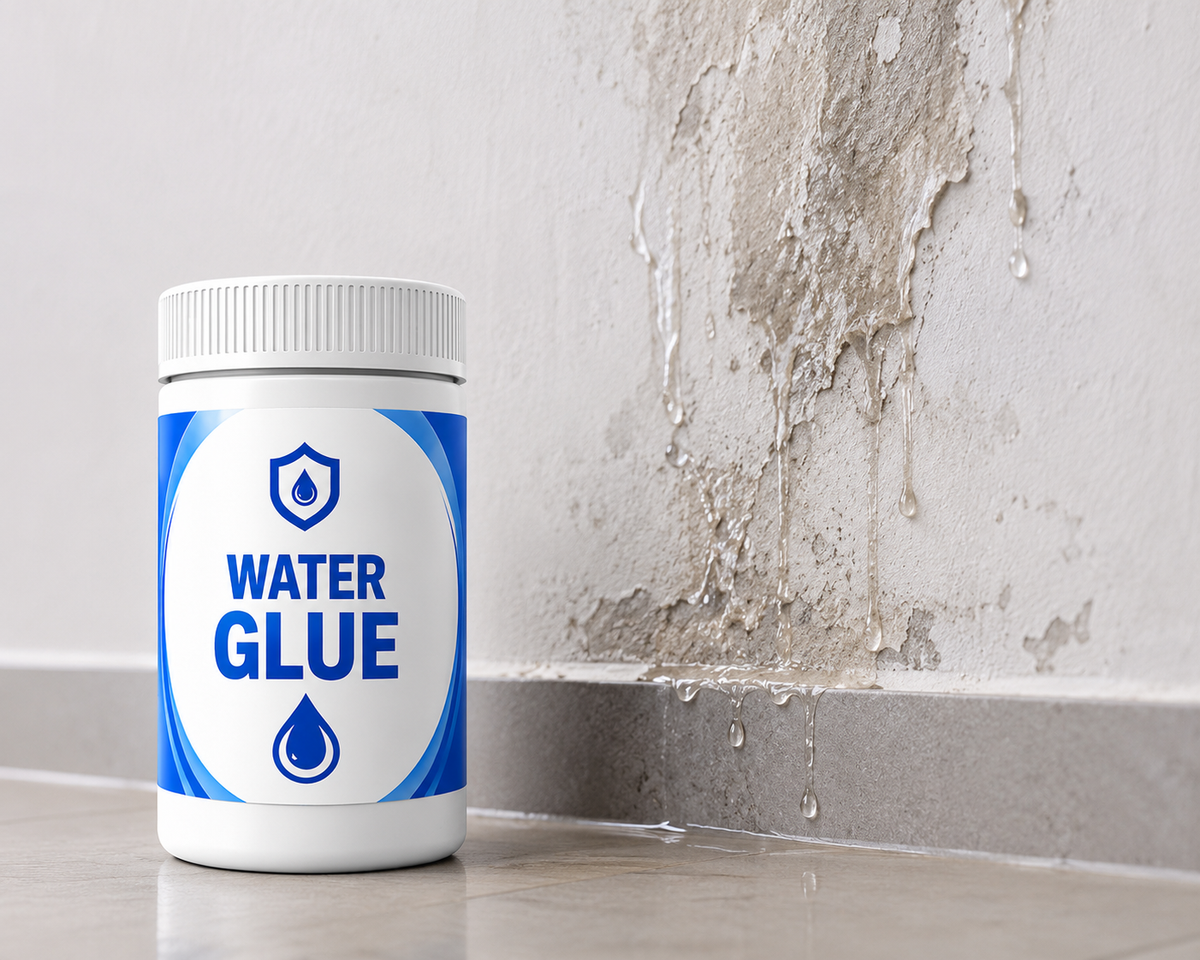 Transparent Waterproof Repair Glue with Brush